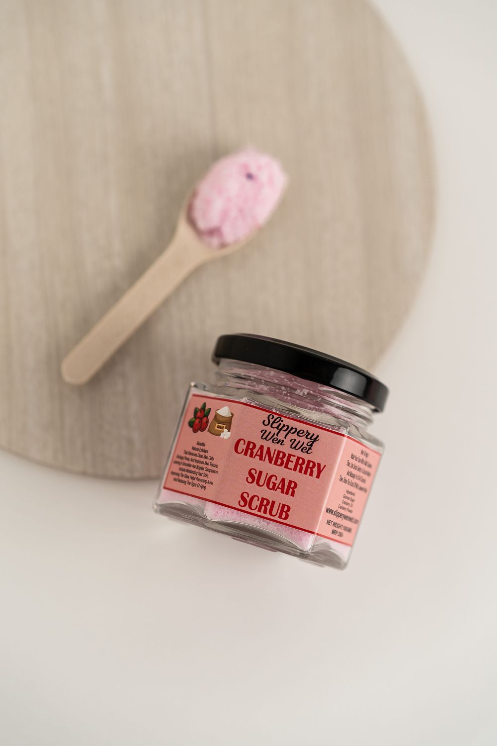 Cranberry Sugar Scrub