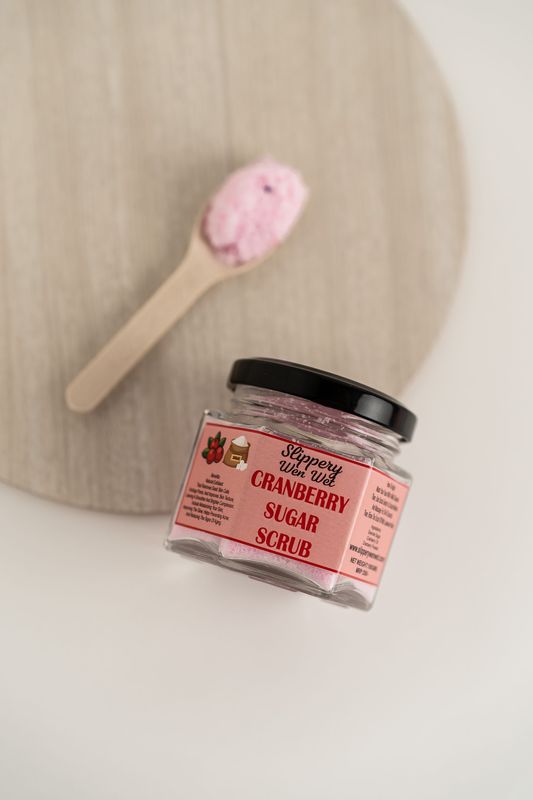 Cranberry Sugar Scrub