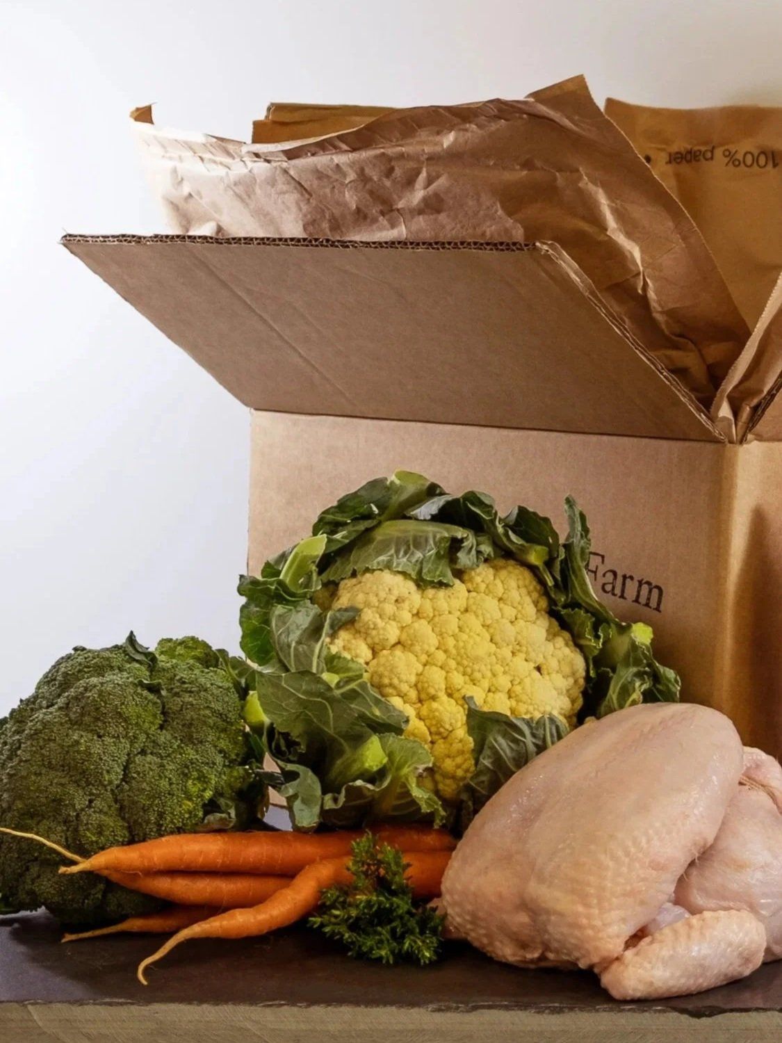 Roast Chicken Meal Box for 4