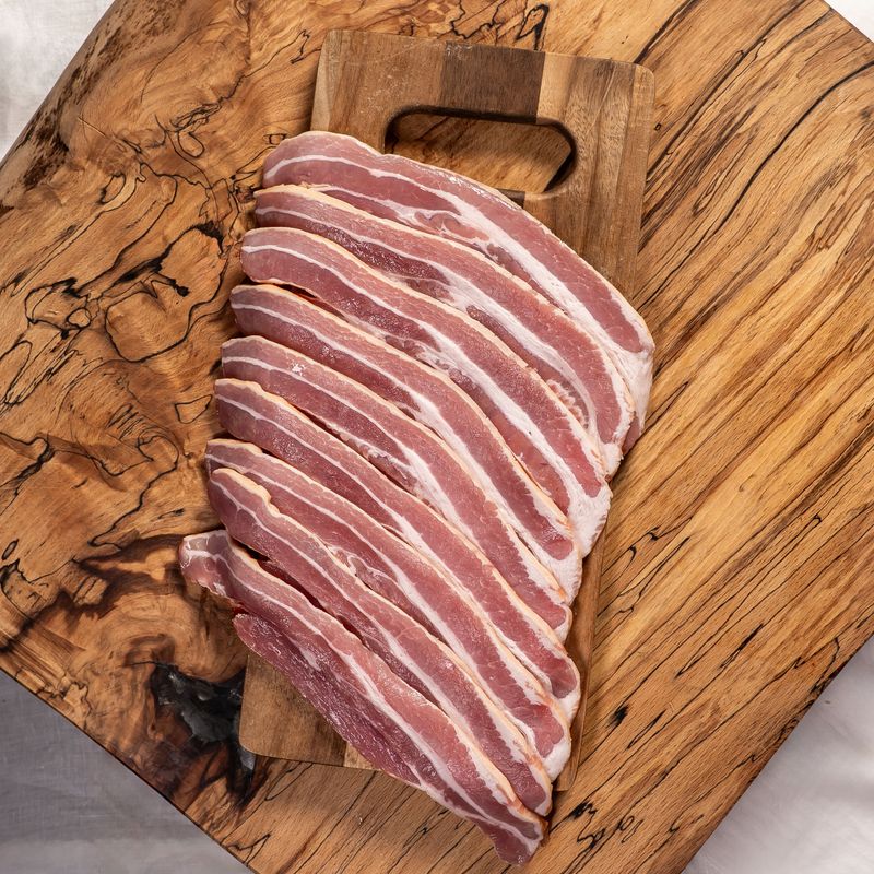 Smoked Dry Cured Rindless Streaky Bacon