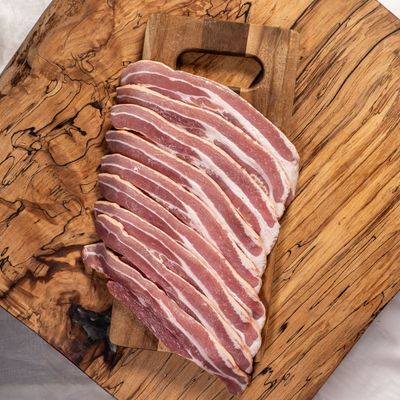 Smoked Dry Cured Rindless Streaky Bacon