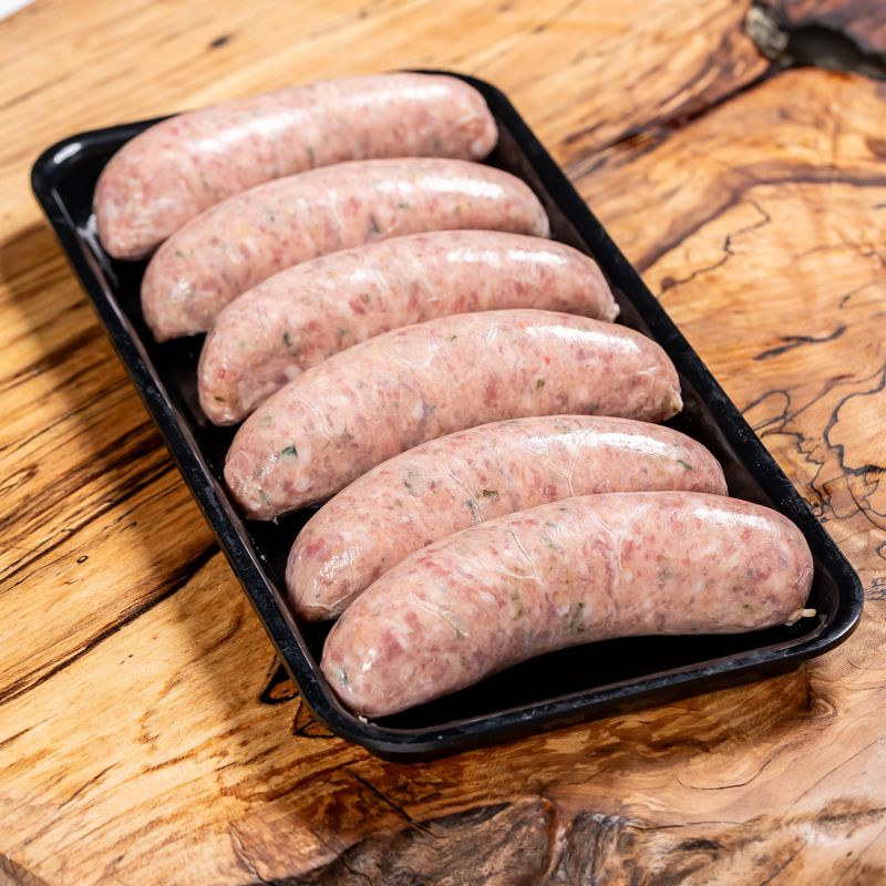 Pork &amp; Leek Sausages - 500g
