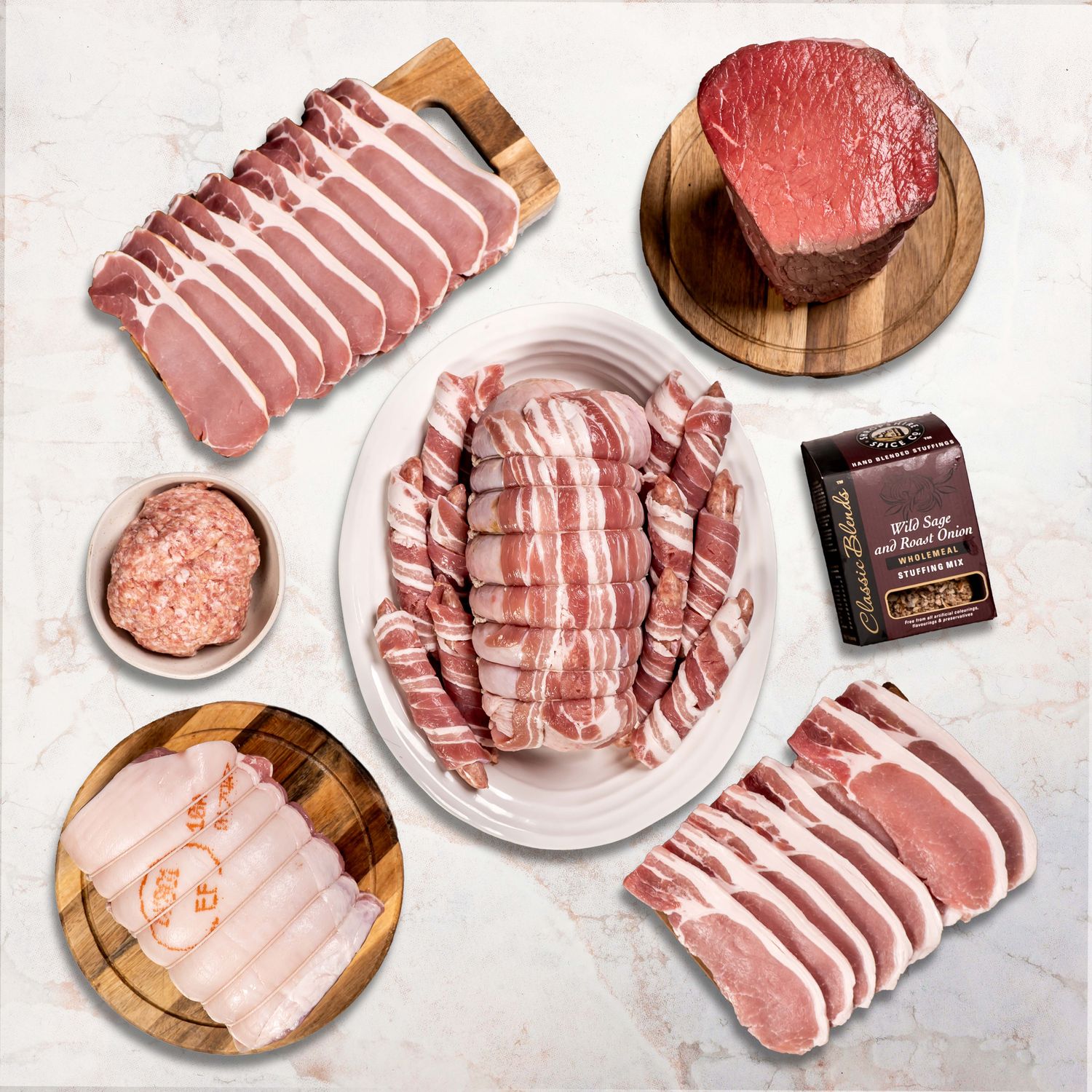 Christmas Meat Box - Large
