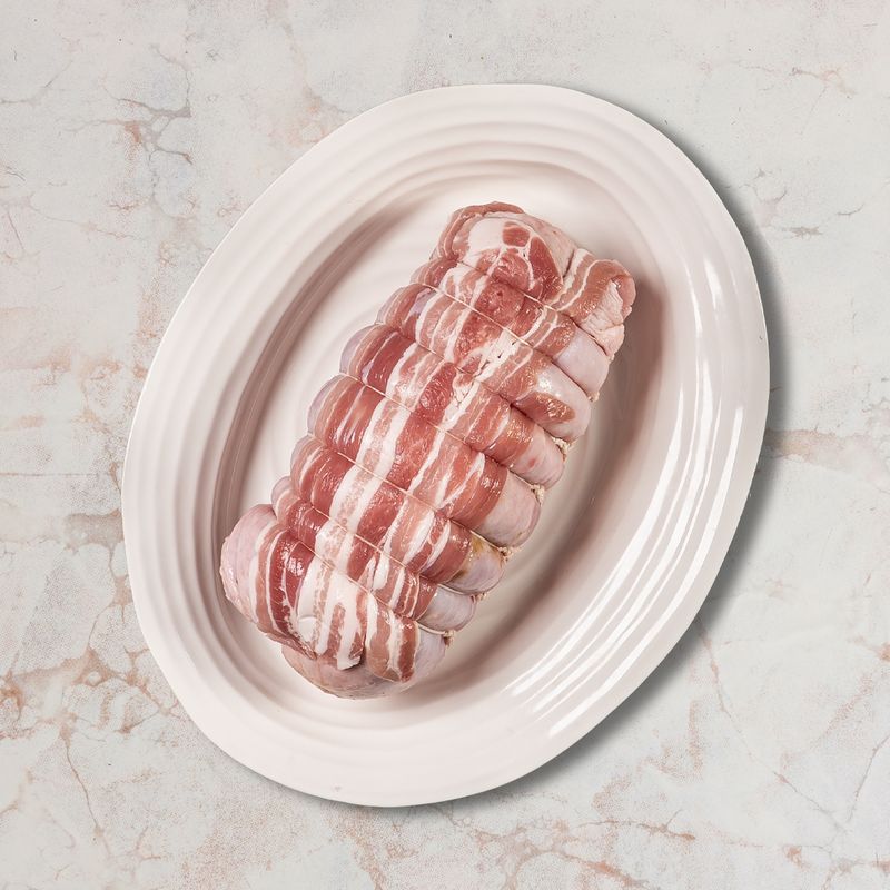 Turkey Breasts Wrapped in Bacon