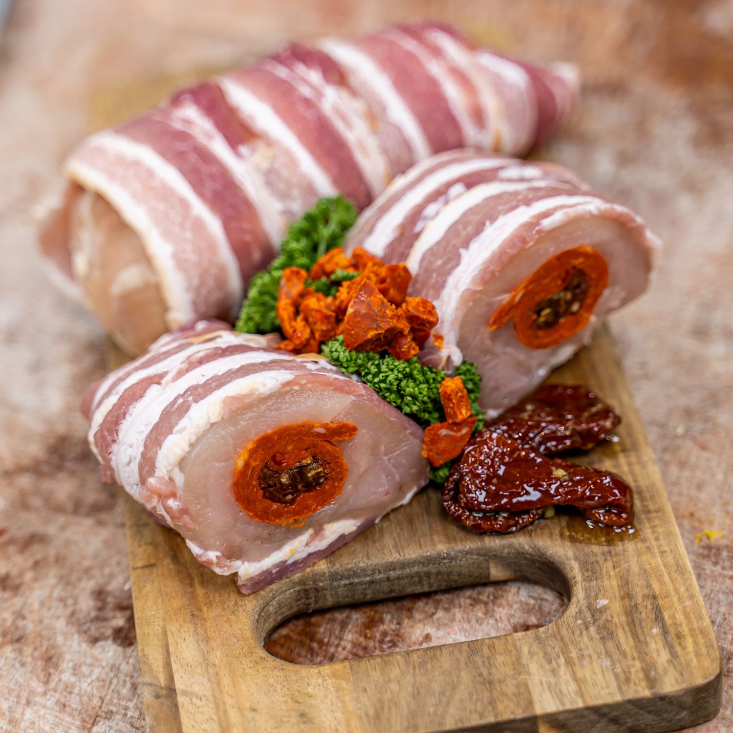 Nduja &amp; Sun-Dried Tomato Stuffed Chicken Fillet (x2)