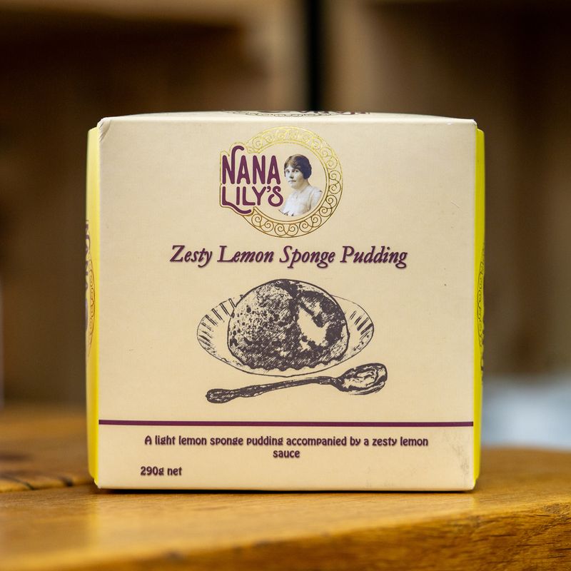 Nana Lily's Zesty Lemon Sponge Pudding