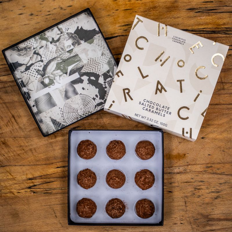 Salted Butter Caramel Truffles