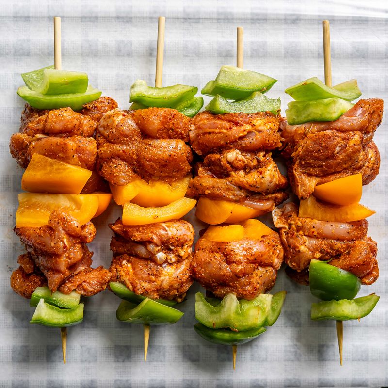 Tubby Tom’s Motherclucker Chicken Kebabs, Pack of 4