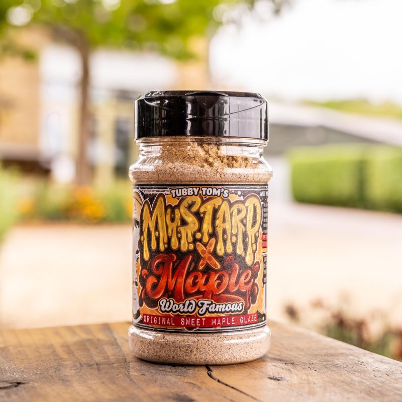 Tubby Tom's BBQ Rub - Original Sweet Maple Glaze