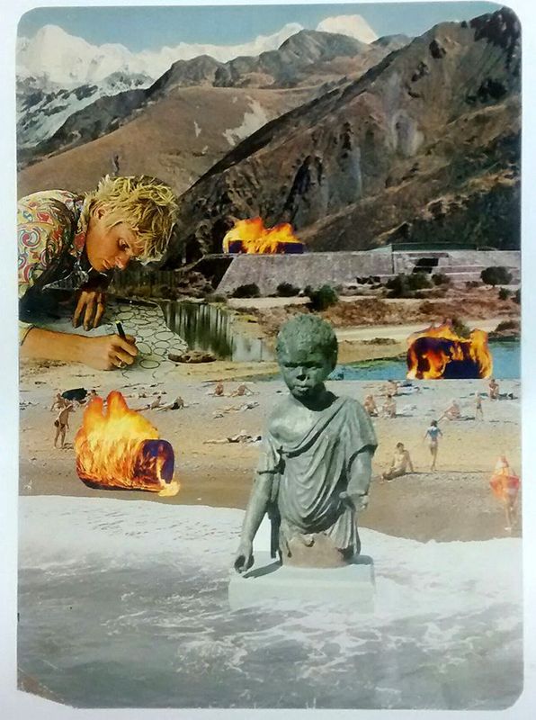 Collages (Au-delà du familier et de l'étrange)