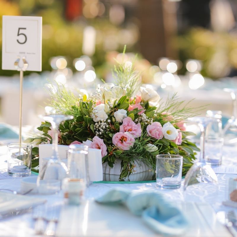 Guest Table Arrangement