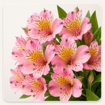 ALSTROEMERIA PINK FANCY