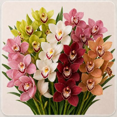 ORCHID CYMBID ASSORTED