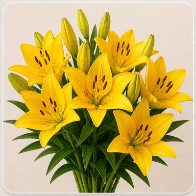 LILY ASIATIC YELLOW