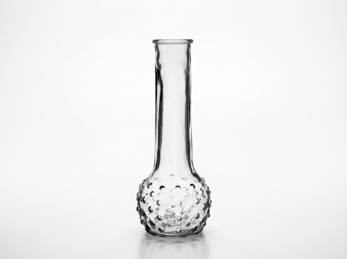 8.5" Dot Dash Bud Vase Assortment, Design: Dot Vase