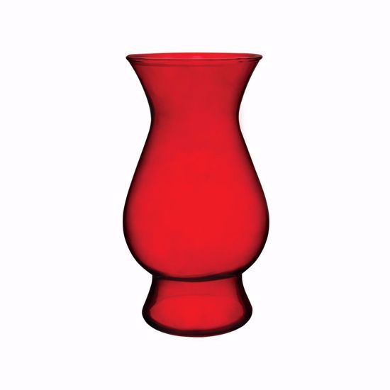 8.75" Ruby Red Bella Vase