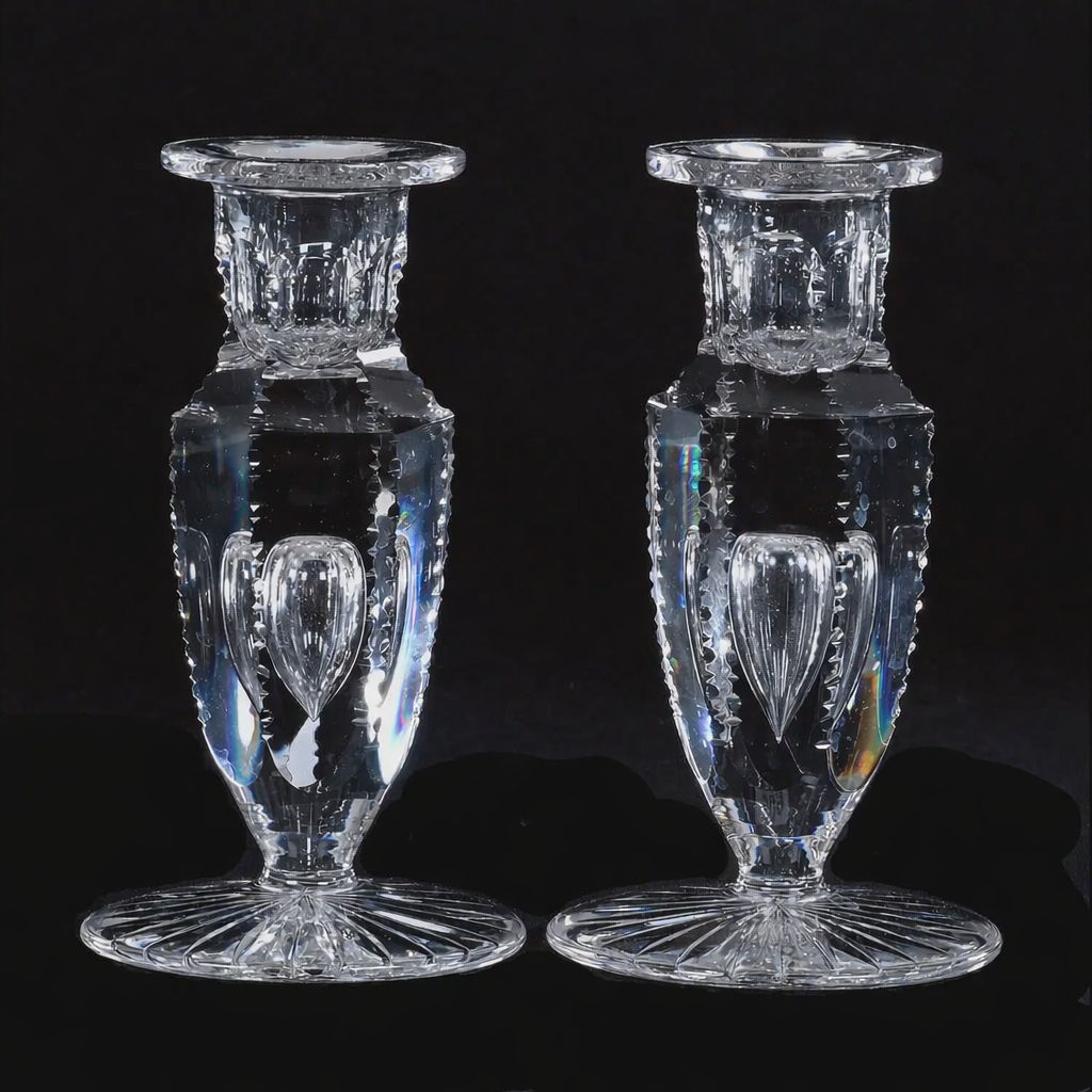 Pair Candlesticks Teardrop Body
