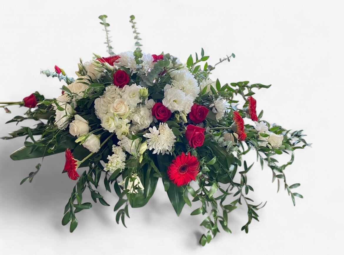 My Condolences Casket Spray