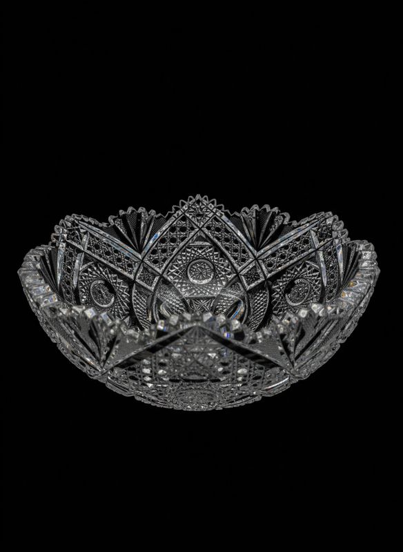 Round Crystal Bowl