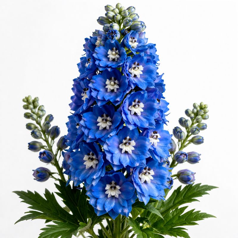 DELPHINIUM HYBRID LIGHT BLUE BLUE BIRD