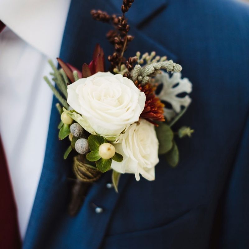 Groom Boutonniere