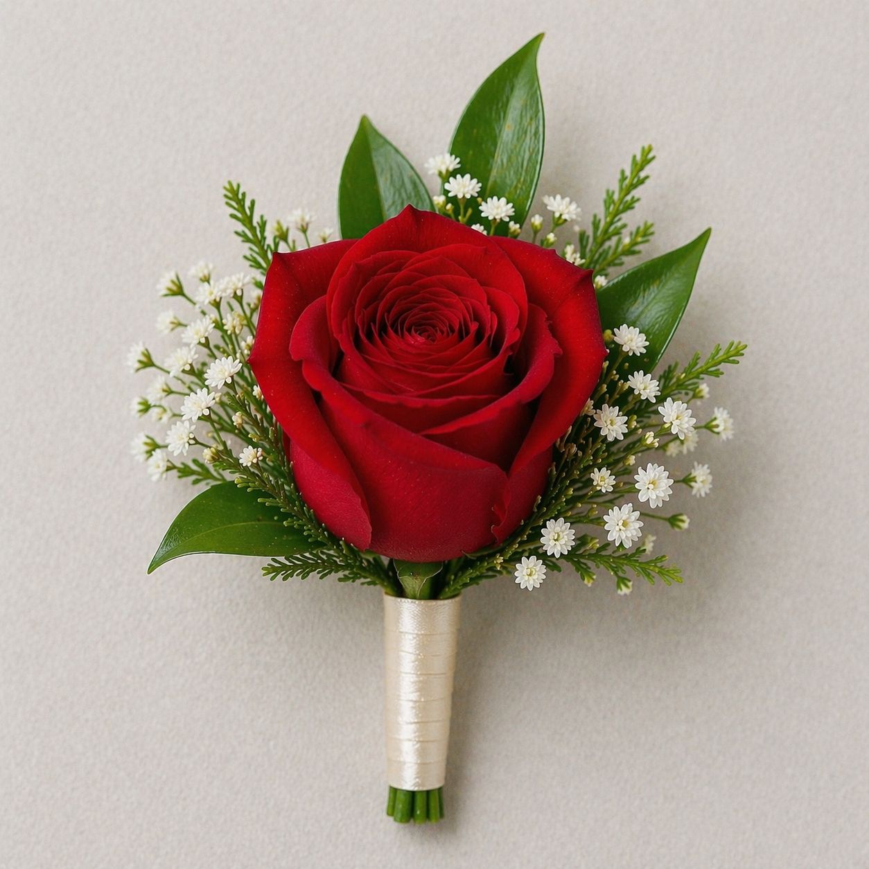 Classic Rose Boutonniere