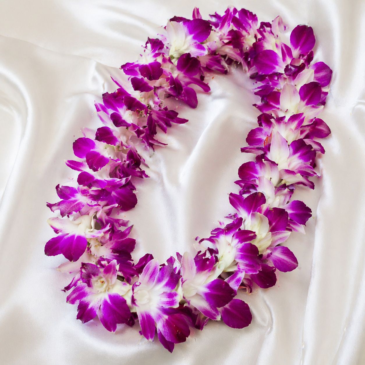 Orchid lei