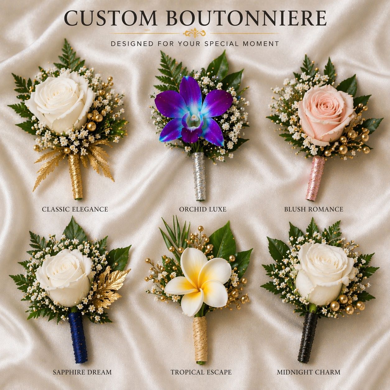 Custom Boutonniere
