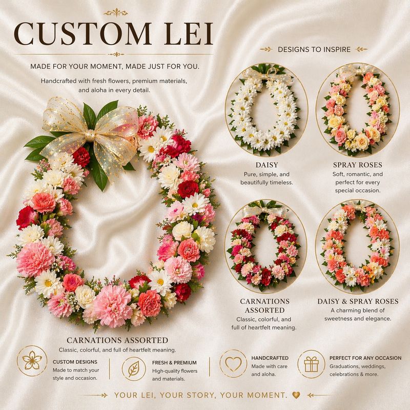 Custom lei