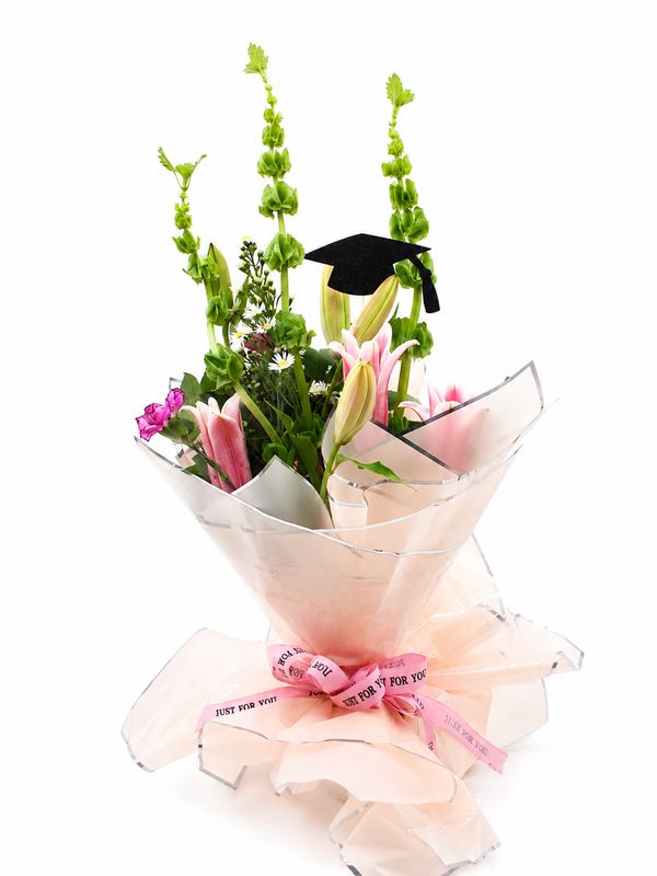 Bright Future Graduation Bouquet