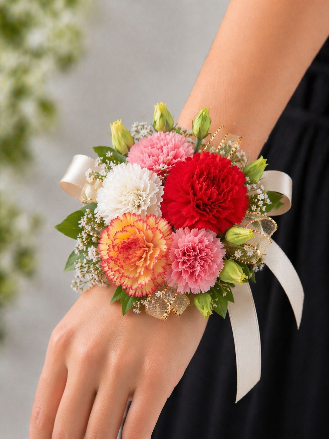 Carnation Wrist Corsage