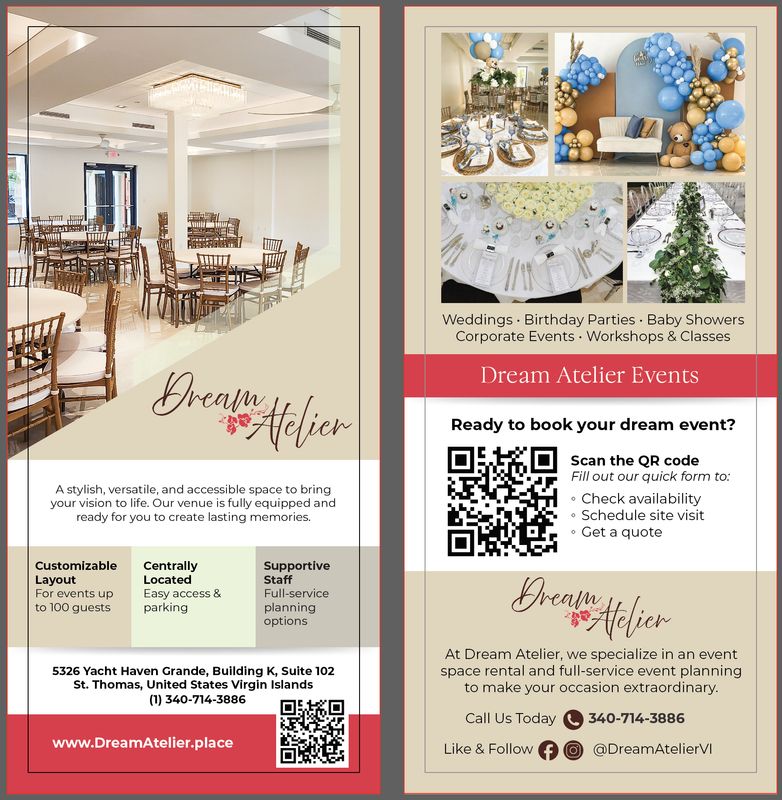 Dream Atelier Booking Event Date