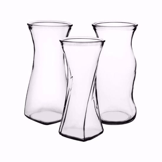 8.5" Rose Modern Curve Vase