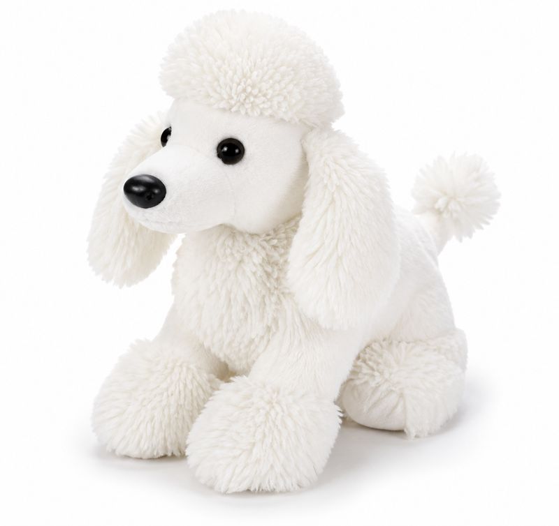 DOGS Poodle Dog White MD 11" (28cm)