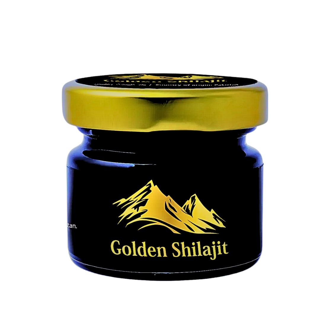 Golden Shilajit Resin | Pure Himalayan Mineral Extract 50 g