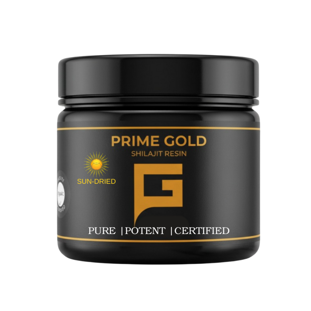Prime Gold Shilajit 100g | Authentic Himalayan Resin