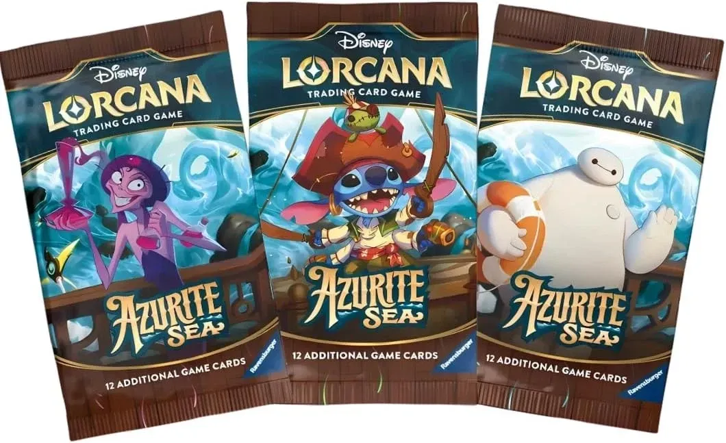 Disney Lorcana TCG: Azurite Sea - Booster Pack