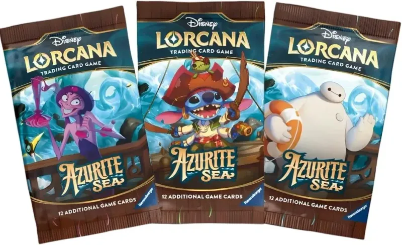 Disney Lorcana TCG: Azurite Sea - Booster Pack