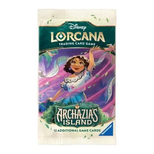 Disney Lorcana TCG - Archazia's Island Booster Pack New and Sealed
