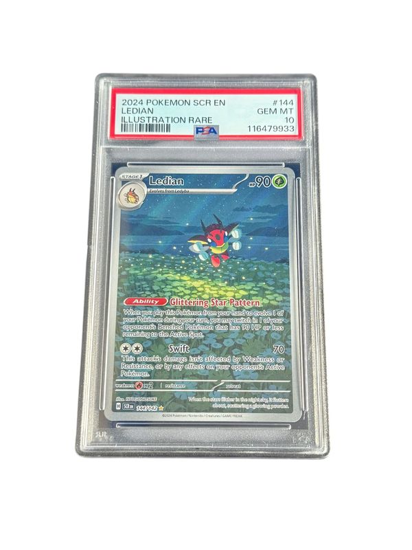 Ledian 144/142 PSA 10 Stellar Crown Ledian 144/142 PSA 10 Stellar Crown