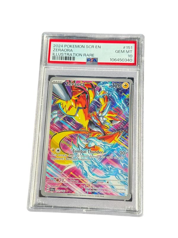 Zeraora 151/142 PSA 10 Stellar Crown Zeraora 151/142 PSA 10 Stellar Crown