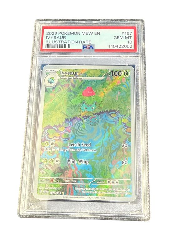 Ivysaur 167/165 PSA 10 Ivysaur 167/165 PSA 10