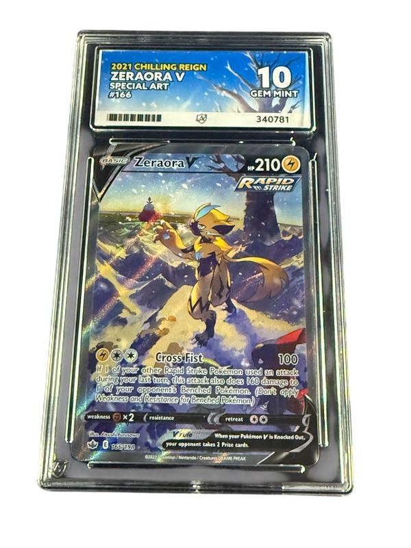 Zeraora V  166/198 Ace 10 Zeraora V  166/198 Ace 10