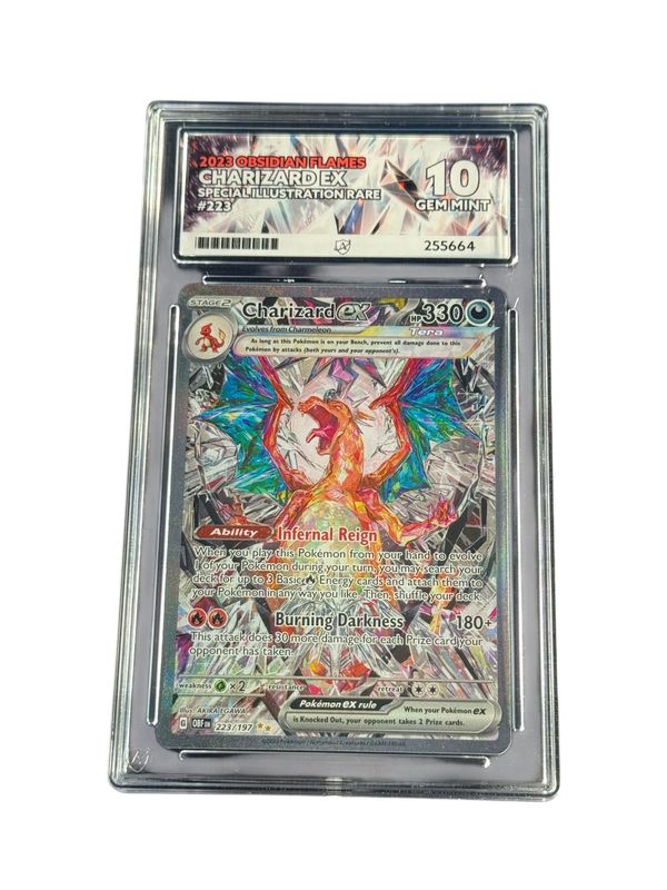 Charizard EX 223/197 ACE 10 Obsidian Flames Charizard EX 223/197 ACE 10 Obsidian Flames