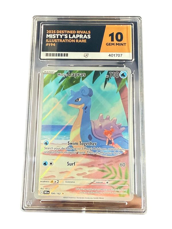 Misty's Lapras 194/182 ACE 10 Misty's Lapras 194/182 ACE 10