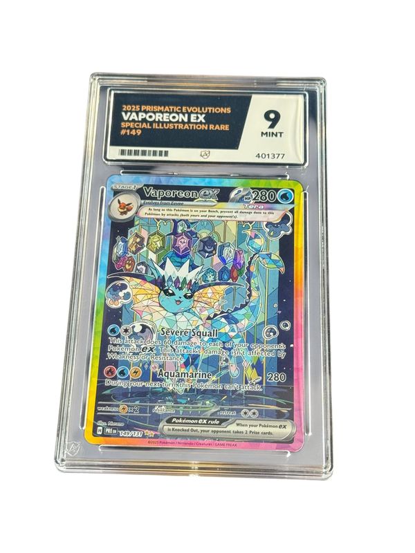 Vaporeon EX 149/131 ACE 9 Vaporeon EX 149/131 ACE 9