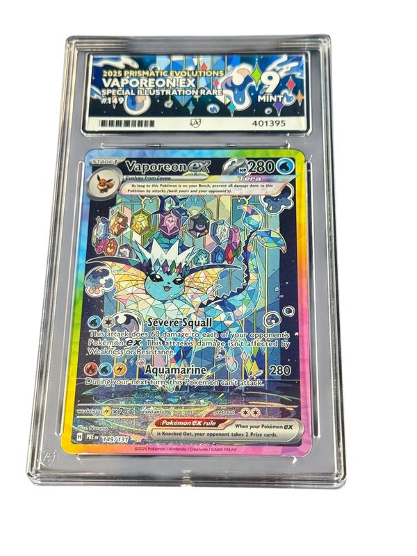 Vaporeon EX 149/131 Ace 9 Vaporeon EX 149/131 Ace 9