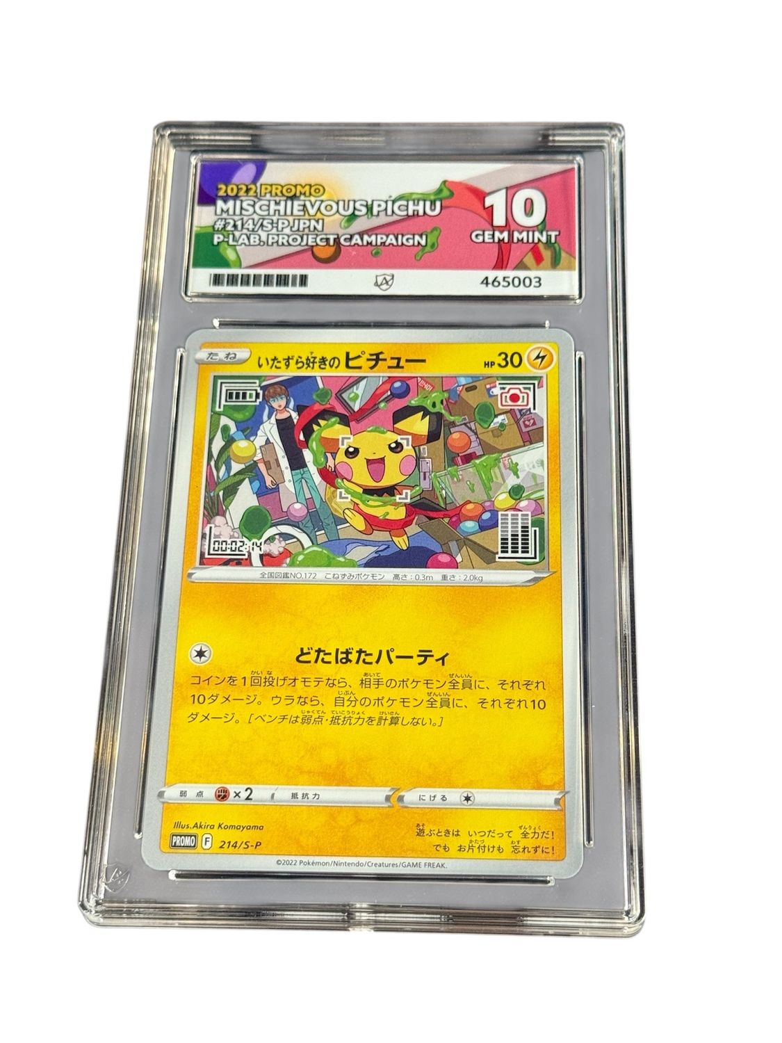 Mischievous Pichu 214/s-p ACE 10