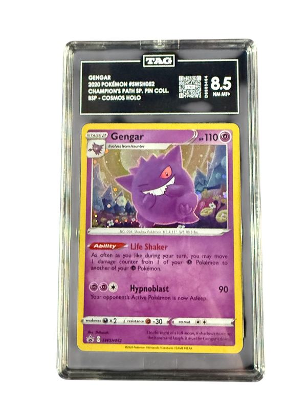 Gengar SWSH 052 Promo TAG 8.5 Gengar SWSH 052 Promo TAG 8.5
