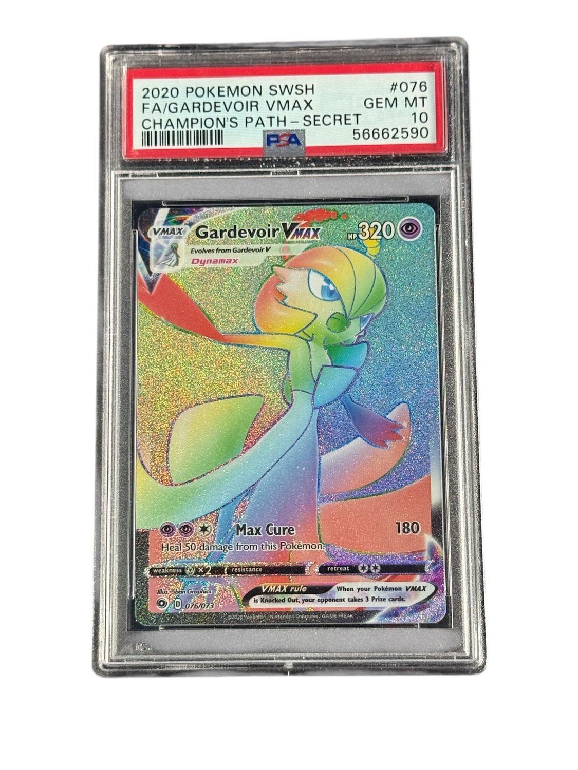Gardevoir Vmax 076/073 PSA 10